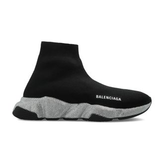 Balenciaga Sneakers, female, Black, Size: 10 US Speed LT Sock Sneakers
