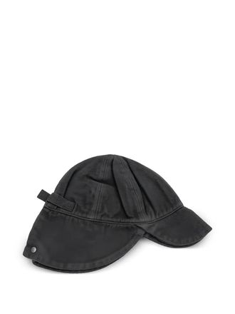 The Viridi-Anne cotton sun cap - Black