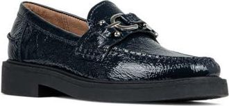 Donald J Pliner Galilee Bit Loafer in Navy at Nordstrom, Size 6