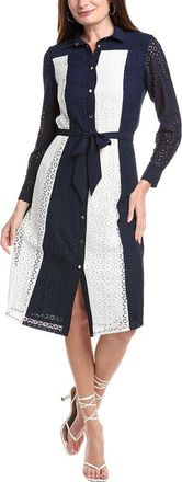 T Tahari Lace Shirtdress