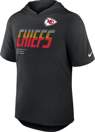 Nike Kansas City Chiefs Nike Mens Dri-FIT NFL Hooded T-Shirt in Black | 03NB00A7G-W9H
