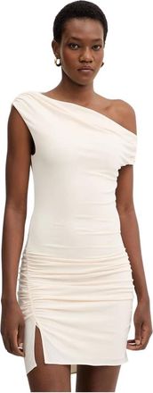 Aniye By Vestido Mini de Punto Ajustado - Dresses - Mujer - Blanco - M