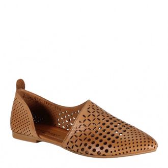 Diba Womens Papy Russ Slip-Ons In Brown