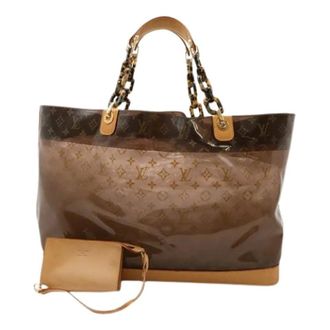 Louis Vuitton Pre-owned Tote Bags, female, Brown, Size: ONE SIZE Pre-owned Plastic louis-vuitton-bags