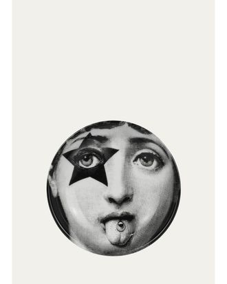 Fornasetti Round Ashtray Tema e Variazioni No. 381