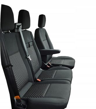 OEM Fundas De Asiento Para Ford Transit Custom 2012-2023 100% Est&aacute;ndar