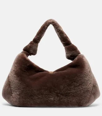 Gabriela Hearst Borsa a mano Antonia Small in shearling