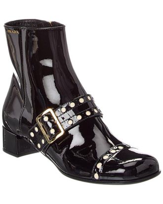 Prada Patent Bootie