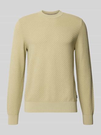 HUGO BOSS Regular Fit Pullover aus reiner Baumwolle Modell H-Lofranco in Lind, Gr&ouml;&szlig;e XXL