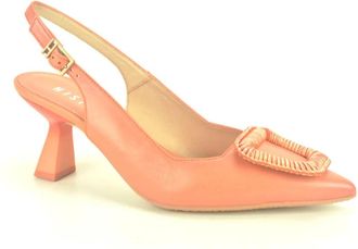 Hispanitas Coraal VG Pumps - Dames - Pumps - Roze - 38 EU - Leer - Schoenen