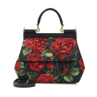 Dolce & Gabbana Kleine Sicily Tas - Dames - Handtassen - Veelkleurig - ONE Size - Leer - Tassen