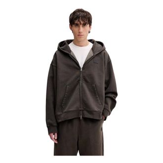Vans Hoodies & sweatvesten, Heren, Grijs, L, Zip-throughs