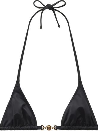 Versace Bikini Top - Dames - Bikinis - Zwart - XL - Polyester - Badmode