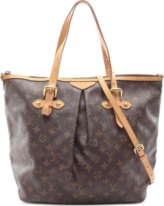 Louis Vuitton Borsa a spalla Palermo con monogramma 2010 - Marrone