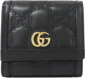 Gucci Black Leather Wallet (Bi-Fold) (Pre-Owned)