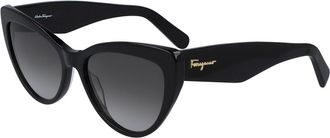 Ferragamo SF 930S 001 Womens Sunglasses Black Size 56