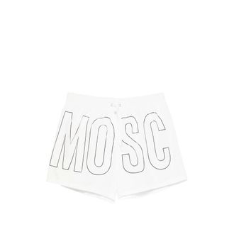Moschino Beachwear, male, White, Size: XL Swim Boxer Swim Where