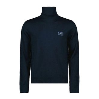 Dolce & Gabbana Felpa - male - Dolce & Gabbana - Turtlenecks - Blue - 2XL - Knitwear