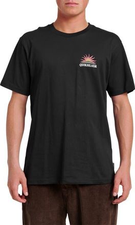 Quiksilver Dawn Patrol Graphic T-Shirt in Black at Nordstrom, Size Xx-Large