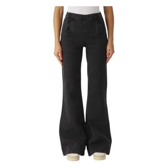 Twinset Donna, Pantaloni, Nero, W31, new