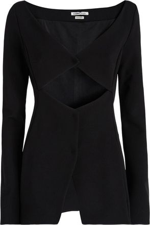 Alessandro Vigilante Blazer con dettaglio cut-out - Nero
