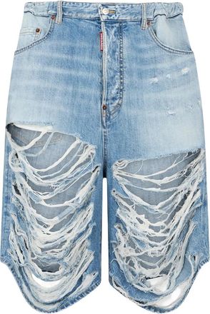 Dsquared2 Destroyed Wash Surfer Shorts