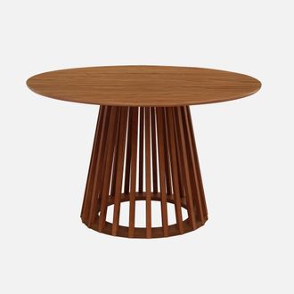 Sweeek Mesa De Comedor Efecto Madera De 4 Plazas