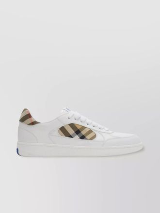 Burberry leather low-top sneakers