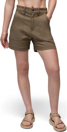 Prana Stretch Zion Cargo Shorts in Mud at Nordstrom, Size 16