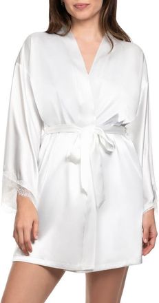 In Bloom by Jonquil Bride Satin Wrap in Ivory at Nordstrom Rack, Size X-Small/small