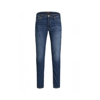 Jack & Jones Slim-fit Jeans - Heren - Slim Fit Jeans - Blauw - W33 L32 - Leer - Jeans