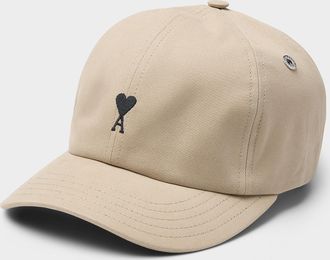 Ami Mens Ami de Coeur embroidered cap