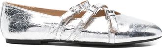 Michael Kors Ballerine con fibbia - Argento
