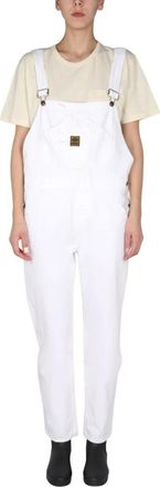 Washington Dee-Cee Denim Overalls - Dames - Jumpsuits - Wit - W26 - Denim - Jumpsuits & Playsuits