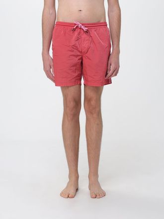 Blauer Costume da bagno in nylon con coulisse