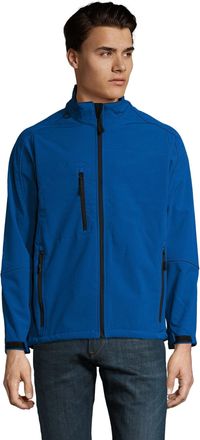 SOLS Heren Relax Soft Shell Jas (Koningsblauw)