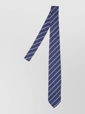 Cesare Attolini striped tie regular width traditional shape