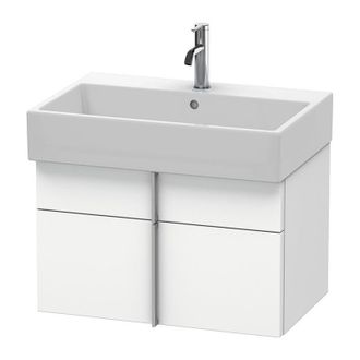 Duravit Duravit Vero Air Mueble De Pared 68,4 X 43,1 Cm, 1 Caj&oacute;n, 1 Extra&iacute;ble, Para Vero Air 235070, Color (frente/cuerpo): Blanco Mate Decoraci&oacute;n - Va6506018