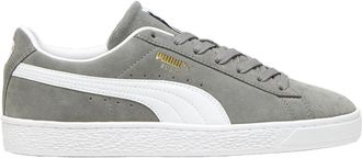 Puma Mens Suede Classic Lace Up Sneakers Shoes Casual - Grey, Grey, 13 UK