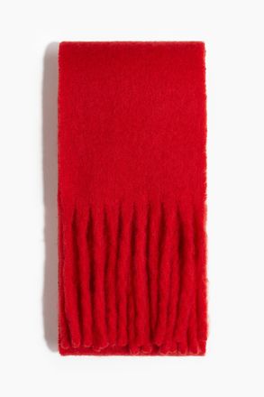 H&M Flauschiger Schal - Red