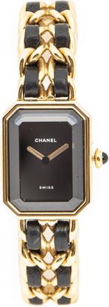 Chanel Pre-owned Womens Premi&egrave;re L Watch - Black - One Size