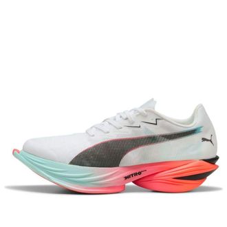 Puma Fast-R Nitro Elite 3 White Glowing Red Mint 312060-01