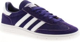 adidas Originals Womens Trainers Handball Spezial Collegiate Purple cloud white Leather - Size UK 4.5