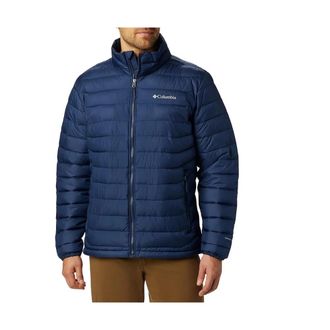 Columbia Powder Lite Jack in Blauw - Heren - Winterjassen - Blauw - S - Jassen