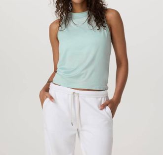 Vuori Clothing Energy Tank Top In Spearmint Heather
