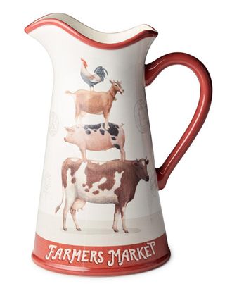 Certified International Vintage Farm Pitcher