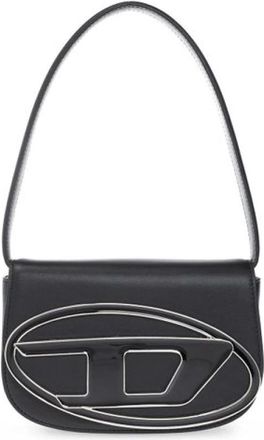 Diesel 1DR Schoudertas - Dames - Schoudertassen - Zwart - ONE Size - Leer - Tassen
