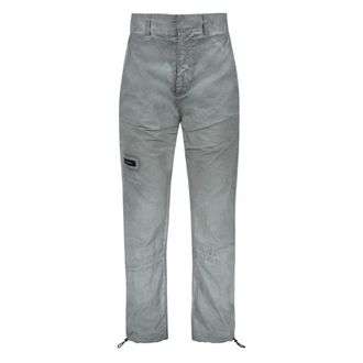 ISO.POETISM Straight Trousers, male, Gray, M, Technical Nylon Trousers