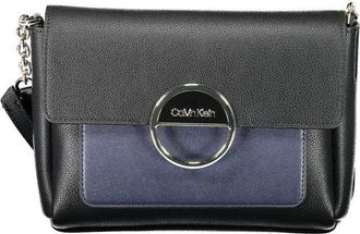 Calvin Klein Polyurethaan Schoudertas - Dames - Schoudertassen - Zwart - ONE Size - Tassen