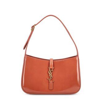 Saint Laurent Le 5 a Logo Plaque Shoulder Bag